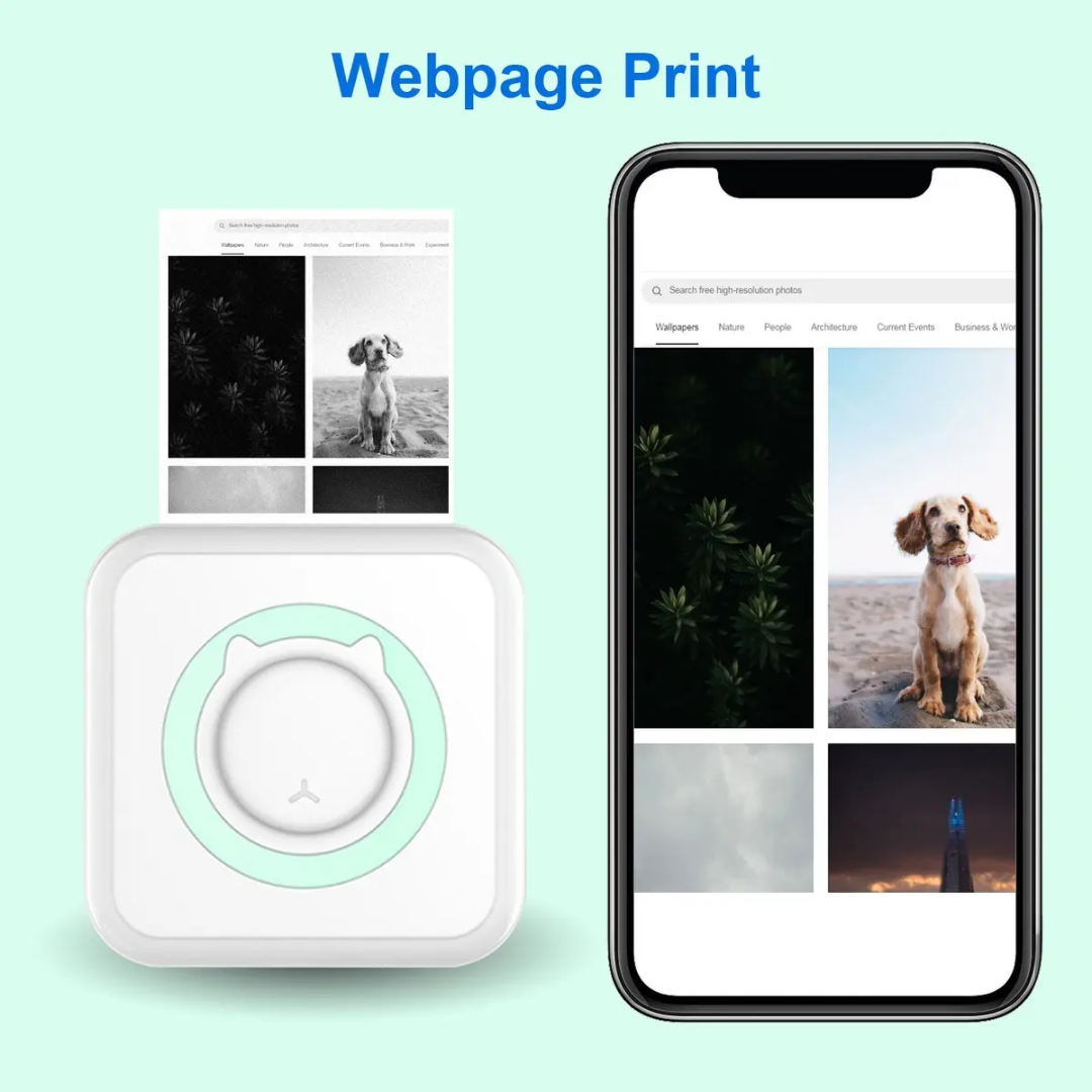 Mini Impresora Portátil Térmica